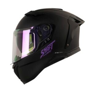Casco moto shaft pro 606sp solid ng mr integral con sun visor (VSV)
