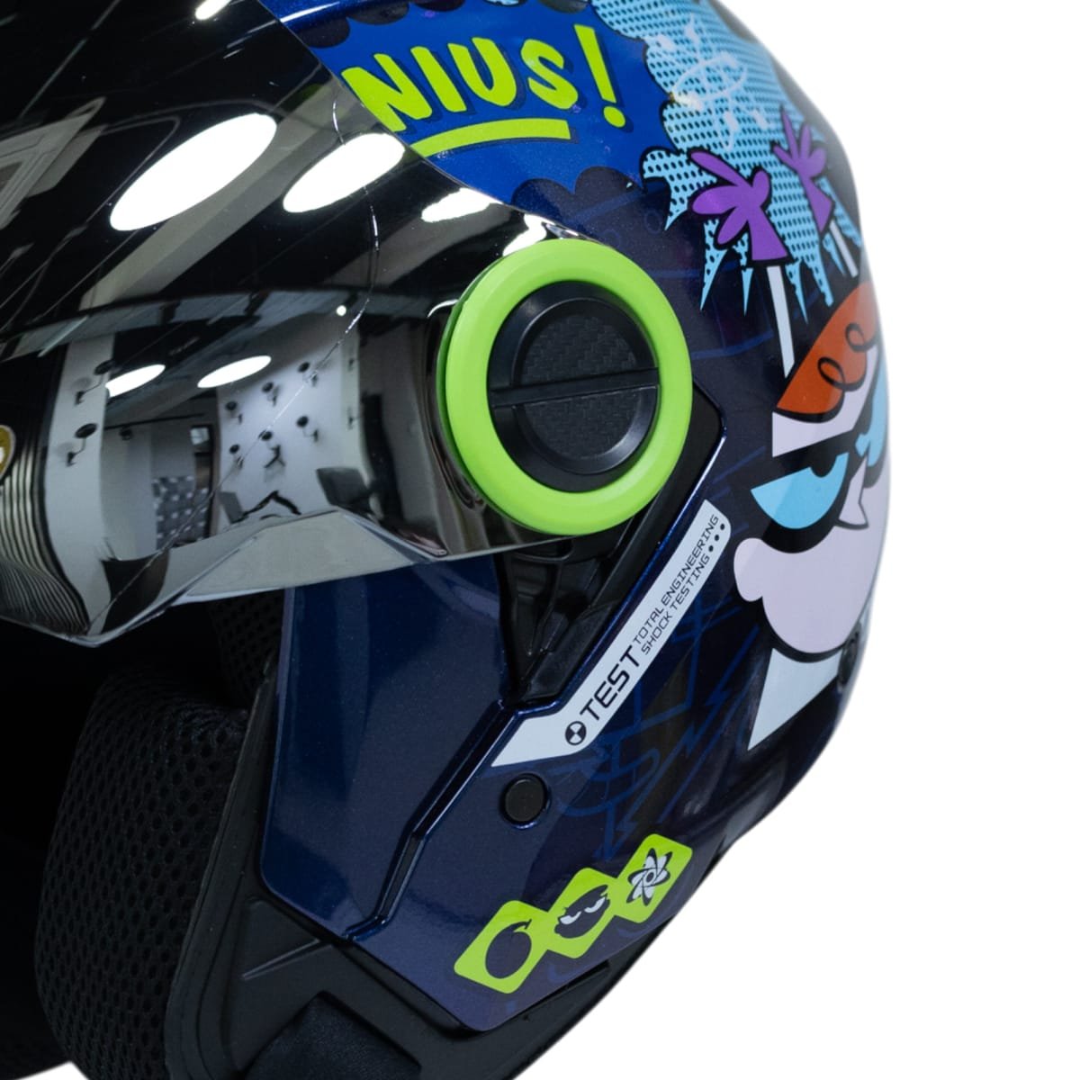 Casco moto ich 102 dexter edicion limitada abierto con viscera urbano - Imagen 6