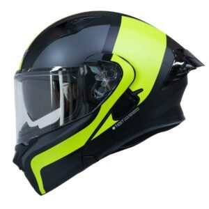 Casco moto ich 3120 further mate am.n abatible con sun visor certificación dot 3cv