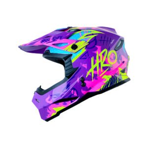 Casco moto hro MX-03 fire grunge mr fc enduro motocross offroad