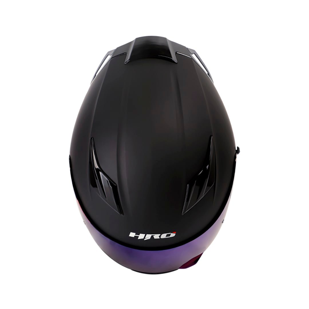 Casco moto hro 514dv solid ng az integral - Imagen 4