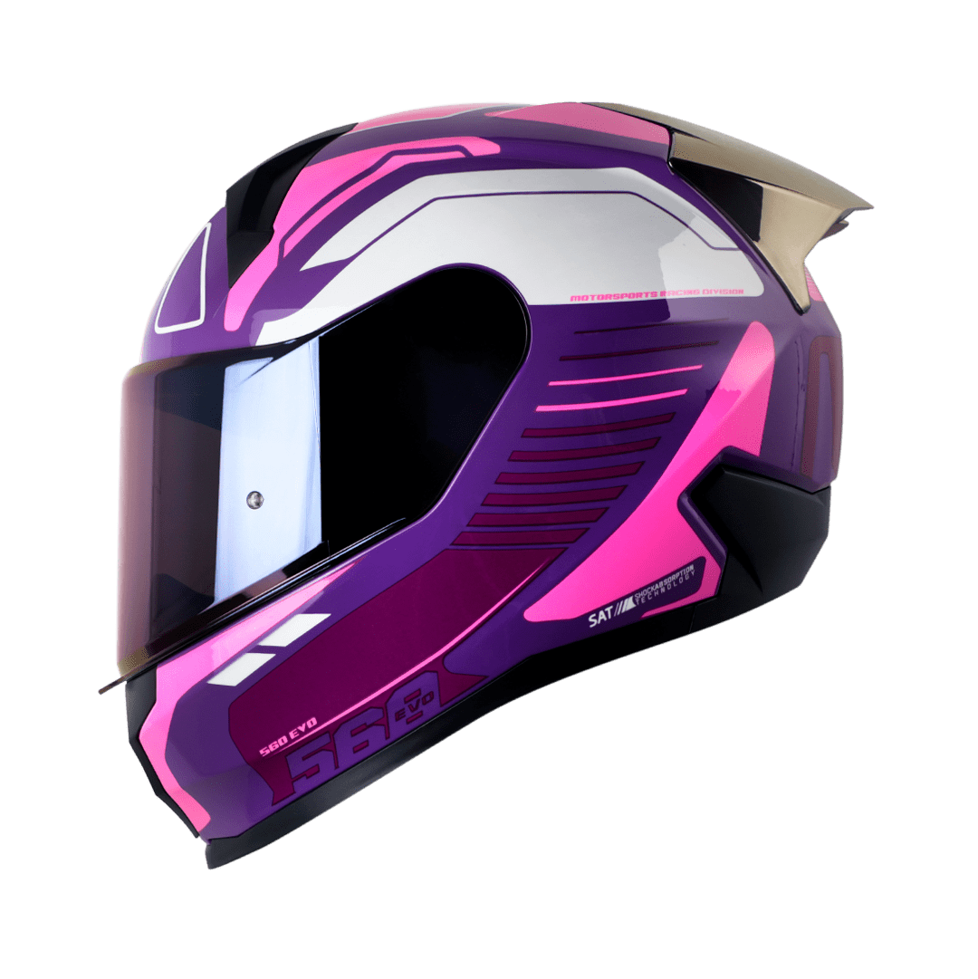 Casco moto shaft 560 evo chaos mr fc integral (VSV)