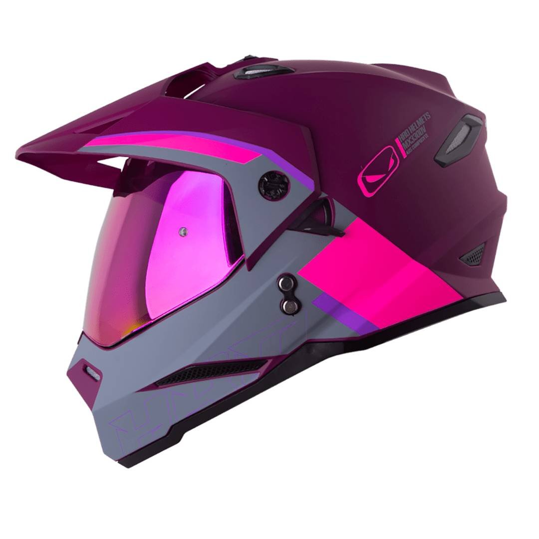 Casco moto hro mx-330dv downhill mr.os fc multiproposito