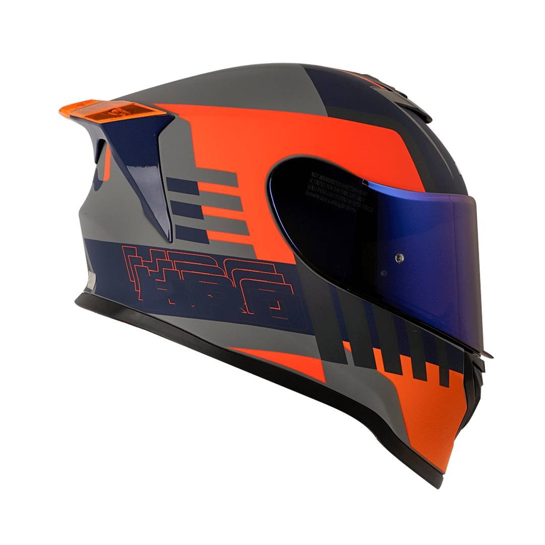 Casco moto hro 506 crudo gr.os .nj.n integral norma DOT - Imagen 3