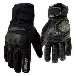 Guantes para moto armad gear rain invierno touch