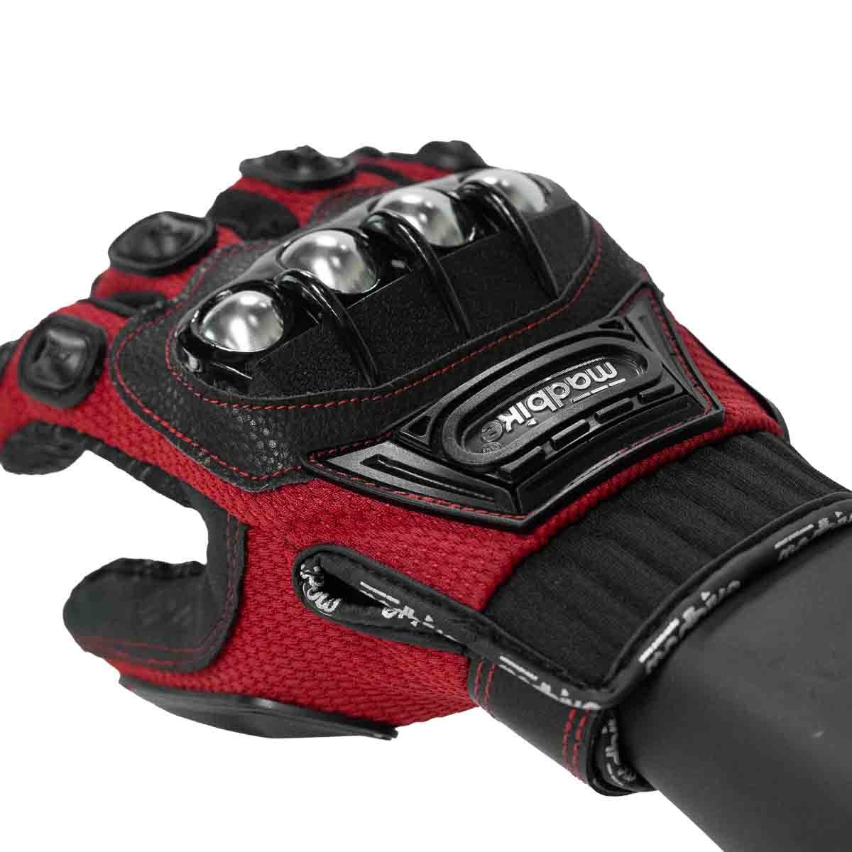 GUANTES MOTO MADBIKE MAD10B CON PROTECCIONES TJ - Imagen 4