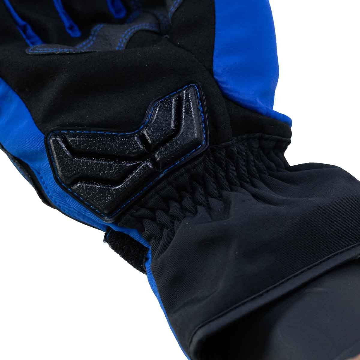Guantes para moto largos madbike mad15c con protecciones invierno az - Imagen 3