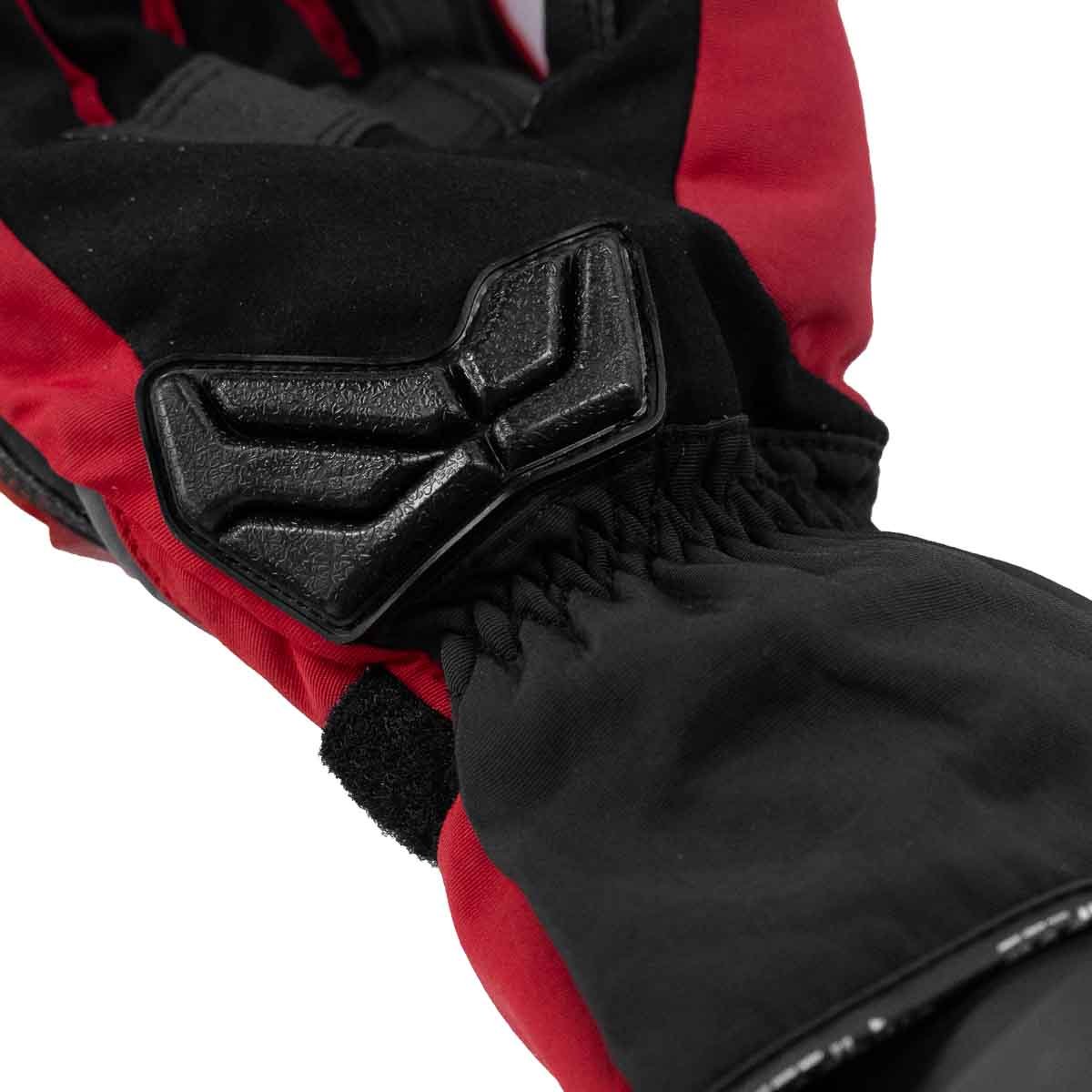 Guantes para moto largos madbike mad15s con protecciones touch invierno rj - Imagen 4