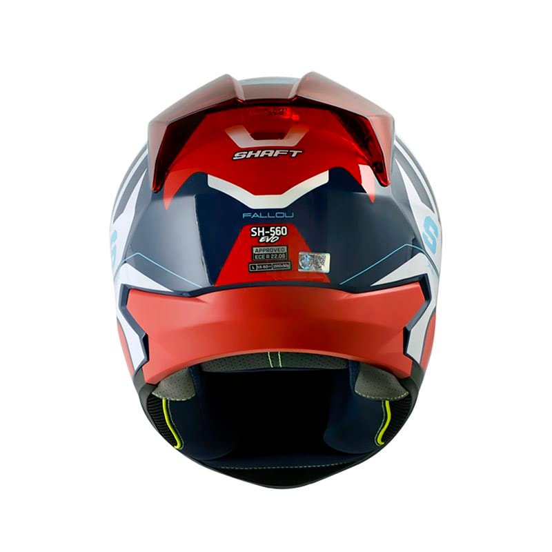 Casco moto shaft 560 evo fallou az.os az integral - Imagen 3