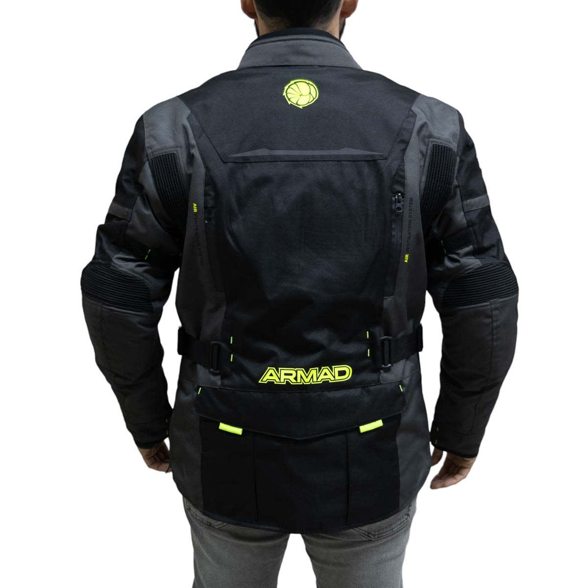 Chaqueta para moto armad gear roxy impermable - Imagen 5