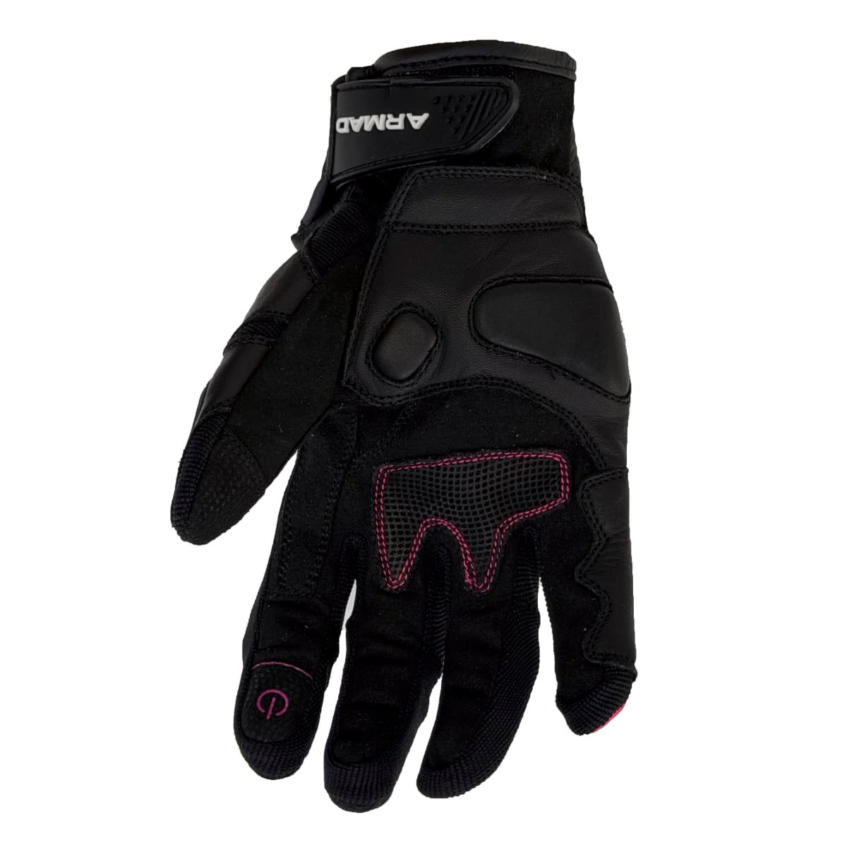 Guantes Para Moto Armad Gear Lilly fc mujerTouch Protecciones - Imagen 3
