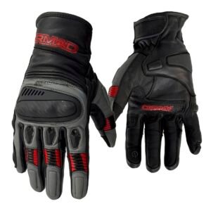 Guantes Para Moto Armad Gear Hiver cuero Touch Protecciones
