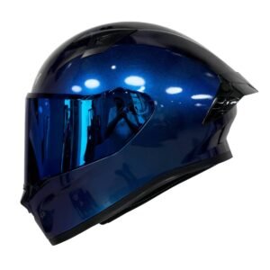 Casco moto ich 503 solid camaleon az integral certificación dot qr