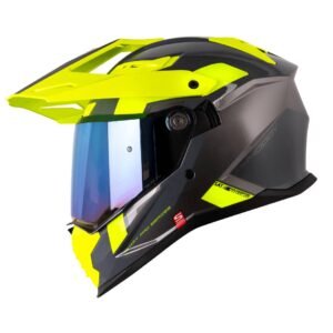 Casco moto shaft pro mx400dv avenger gr.os am.n multiproposito