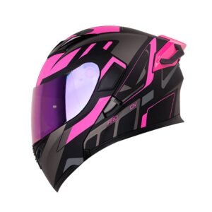 Casco Moto Hro 3400dv ioque ng fc Abatible Sun Visor Certificación Dot