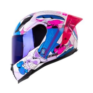 Casco moto shaft 562r fast foot bl mr integral