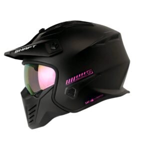 Casco moto shaft 225 pilot solid ng fc abierto