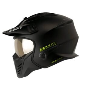 Casco moto shaft 225 pilot solid ng am.n abierto