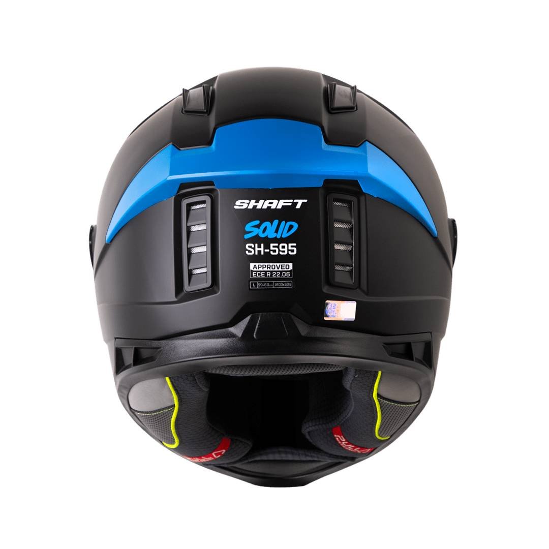 Casco moto shaft 595 solid ng az integral (SV) - Imagen 3