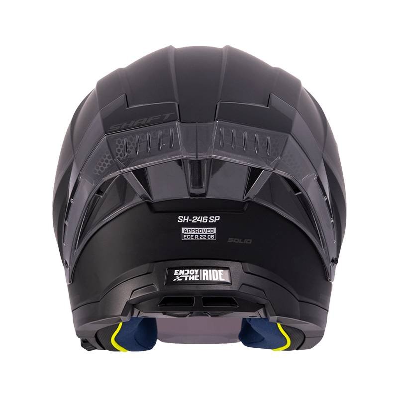 Casco moto shaft 246sp solid ng gr.os abierto - Imagen 6
