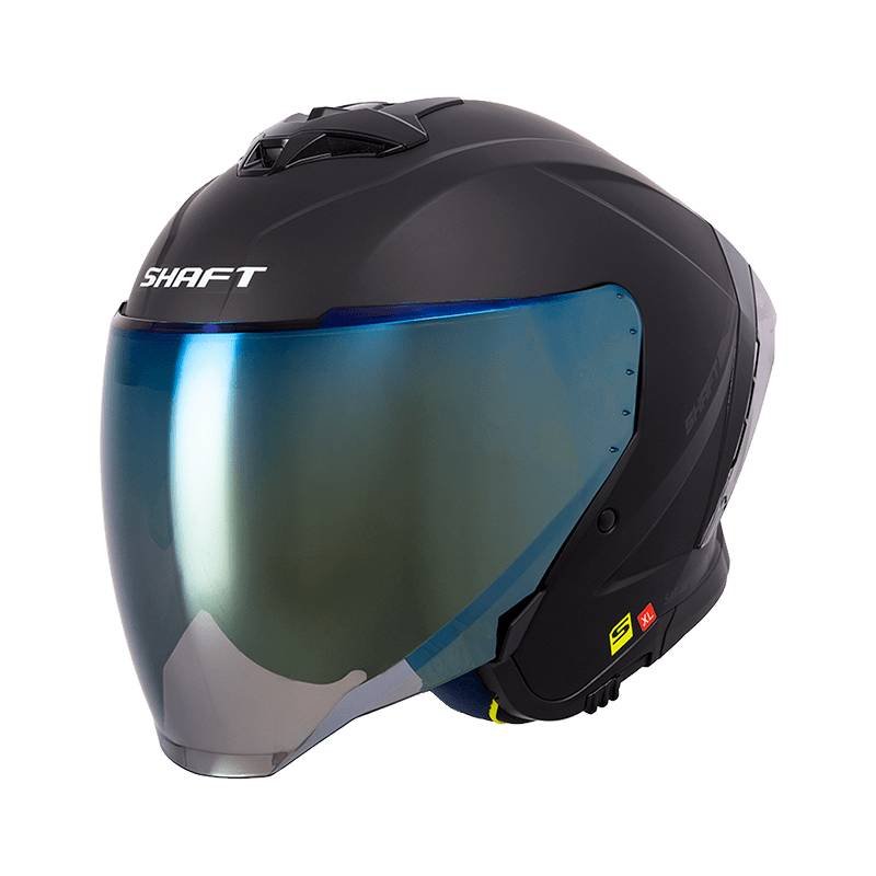 Casco moto shaft 246sp solid ng gr.os abierto - Imagen 3