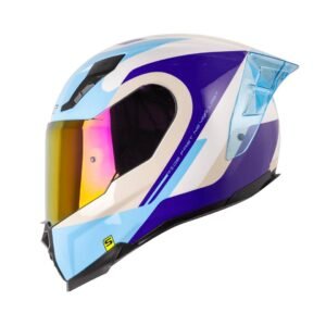 Casco moto shaft 562r solid suuroka bl.pr mr integral