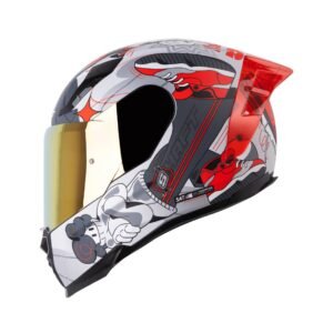 Casco moto shaft 562r fast foot gr rj integral