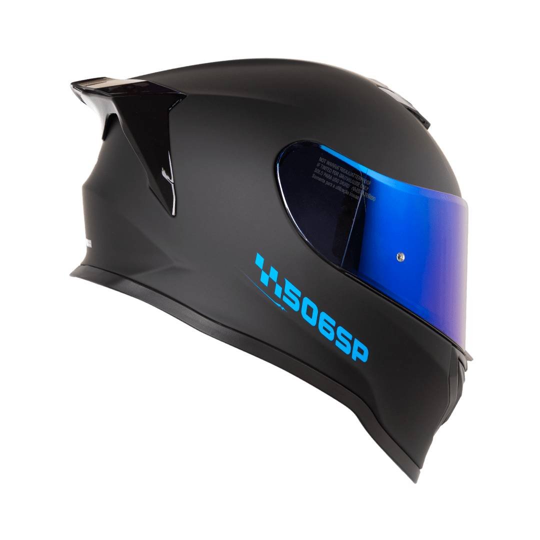 Casco moto hro 506 solid ng.az integral norma DOT 3cv - Imagen 3