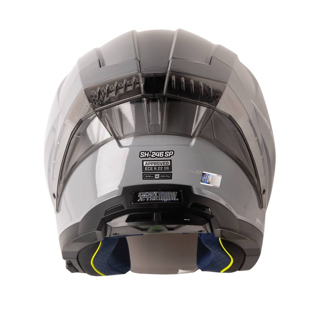 Casco moto shaft 246sp solid gr sl abierto - Imagen 4