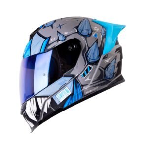 casco moto shaft 502sp eldymon gr az integral normal dot acreditado (V/SV)