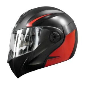 Casco moto ich 3110 sxmal rj abatible con sun visor certificación dot 3cv