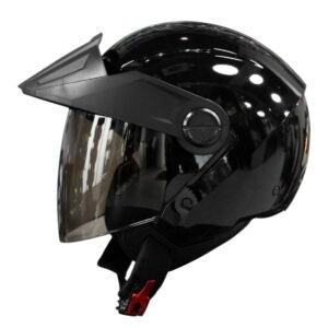 Casco moto ich 102 solid brillo ng abierto con viscera urbano
