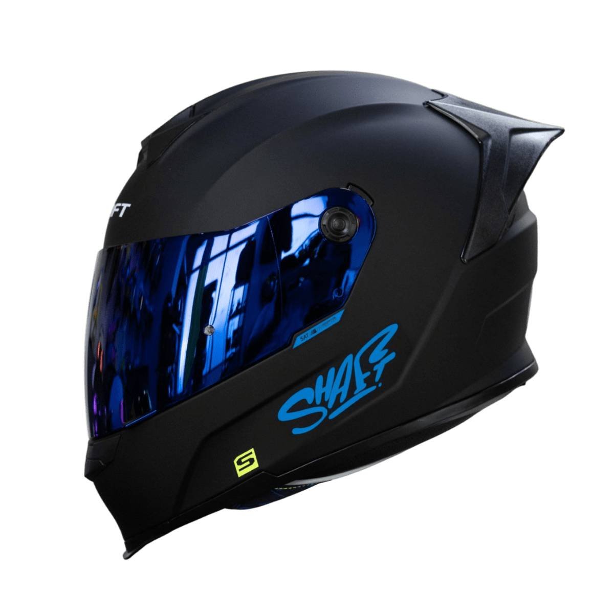 casco moto shaft 502sp solid ng az integral normal dot acreditado (V/SV)