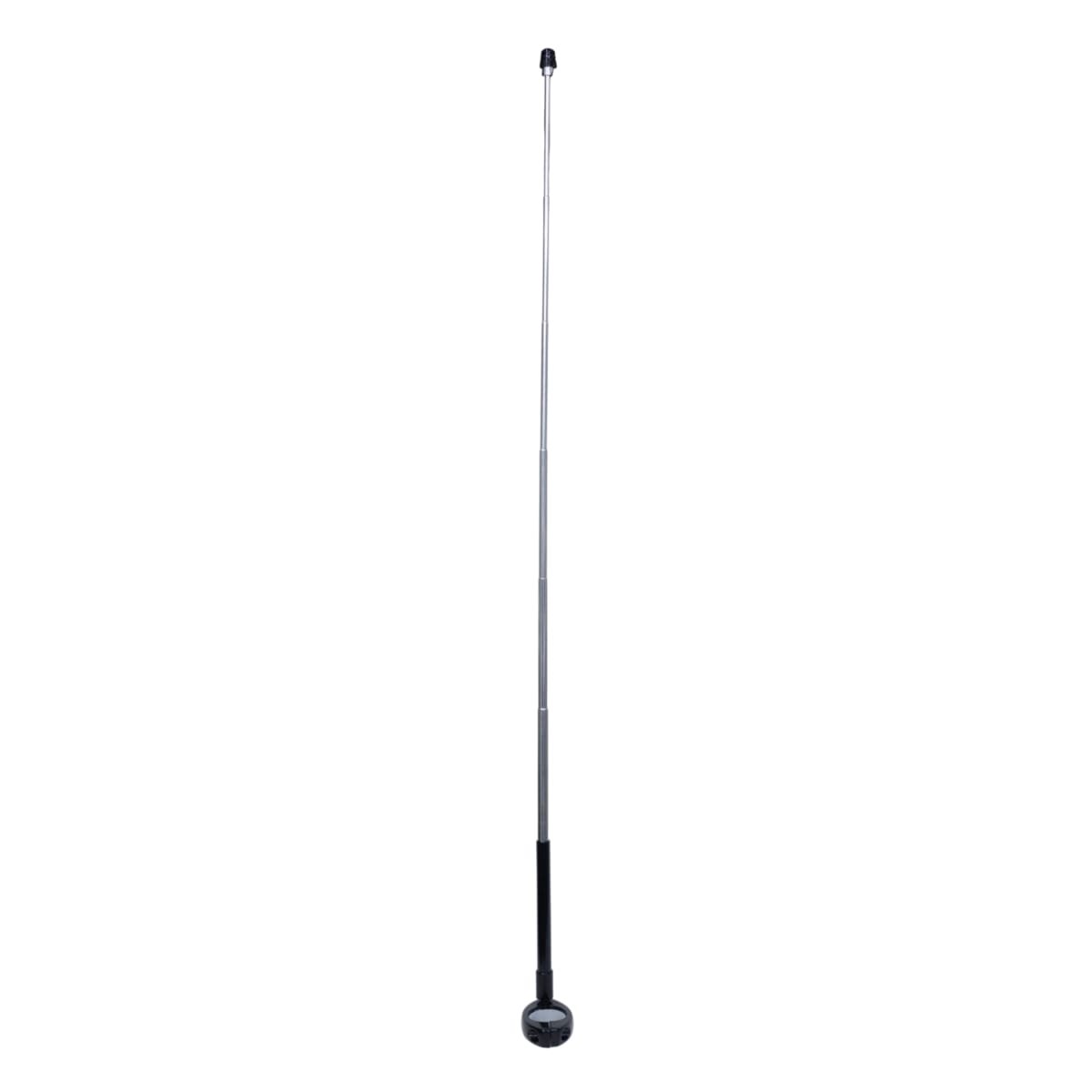 Antena corta hilo curado para moto retractil negra para manillar - Imagen 4